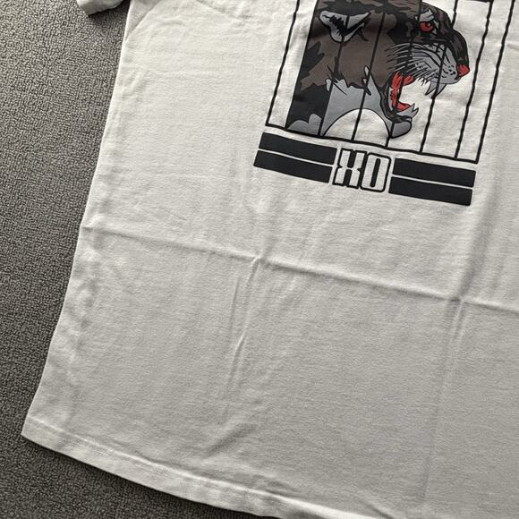 Puma XO Shirt Adult Medium White Short Sleeve Active Casual Men's - Picture 7 of 14